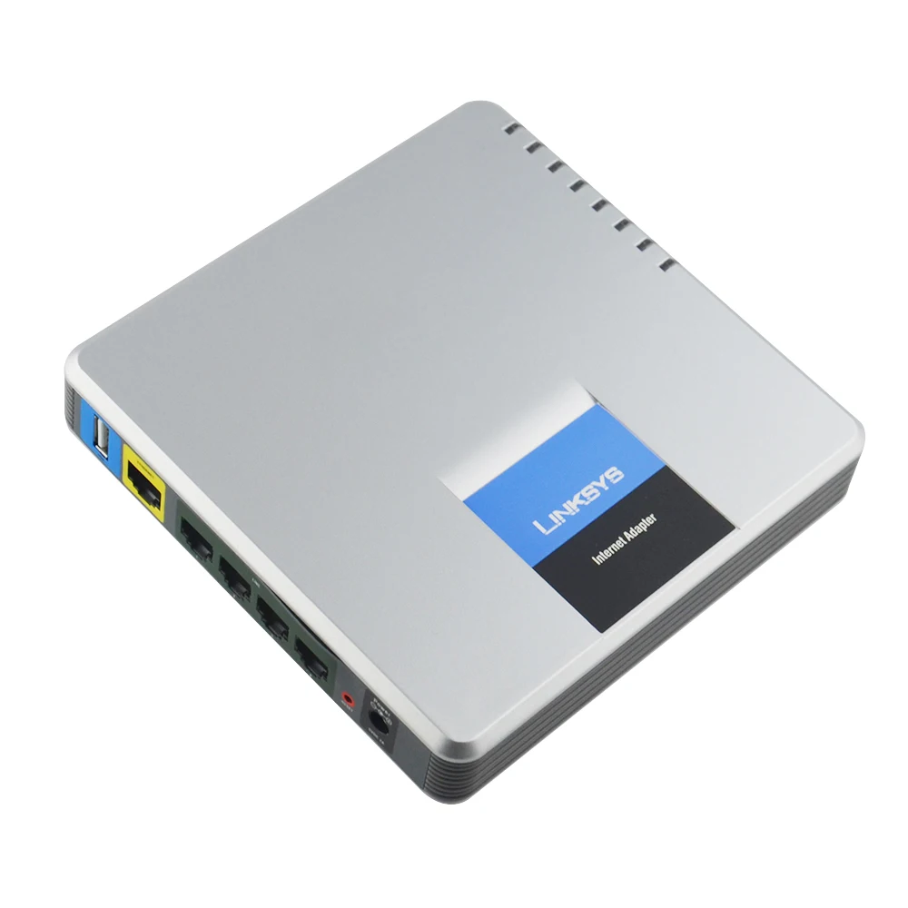 Бесплатная доставка! Разблокированный сетевой адаптер LINKSYS SPA400 4FXO VoIP расширенное