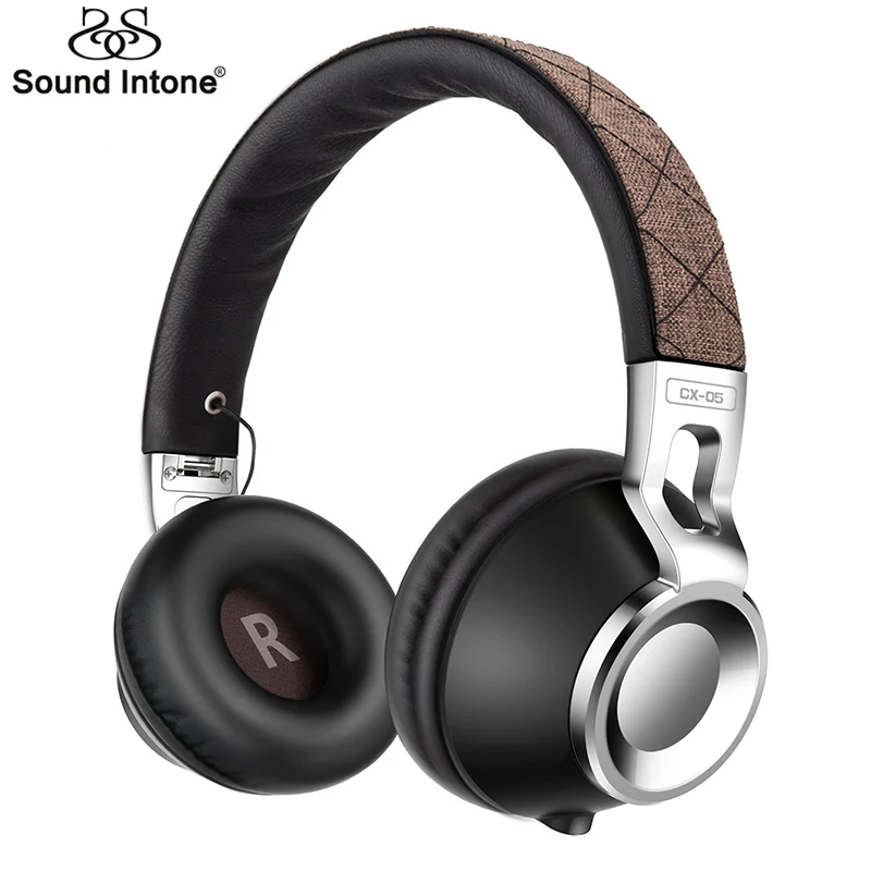 Sound Intone CX 05S Wired Headphones with 3 5mm Jack Foldable Headset for Computer Detachable Earbuds