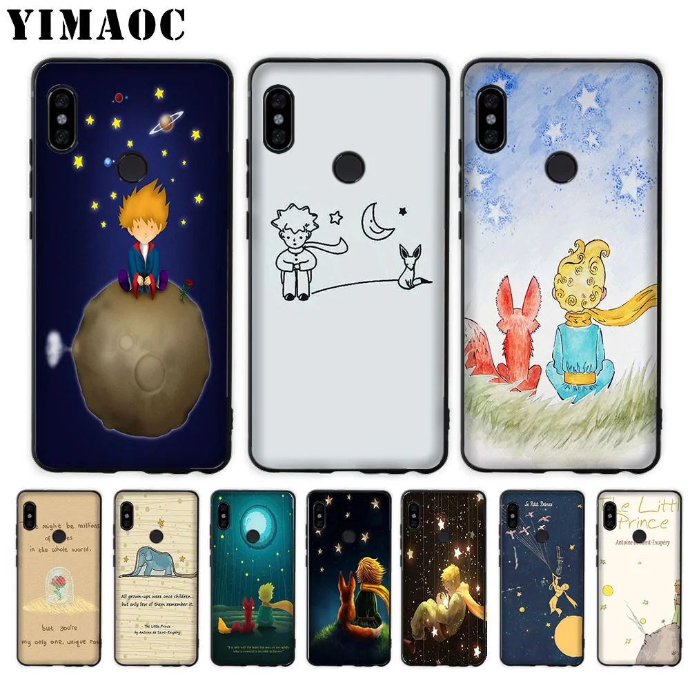 

YIMAOC little prince fox Soft Case for Xiaomi Mi5 Mi5S Mi6 Mi9 Mi8 Lite SE A1 A2 Lite Pocophone F1 MAX 3