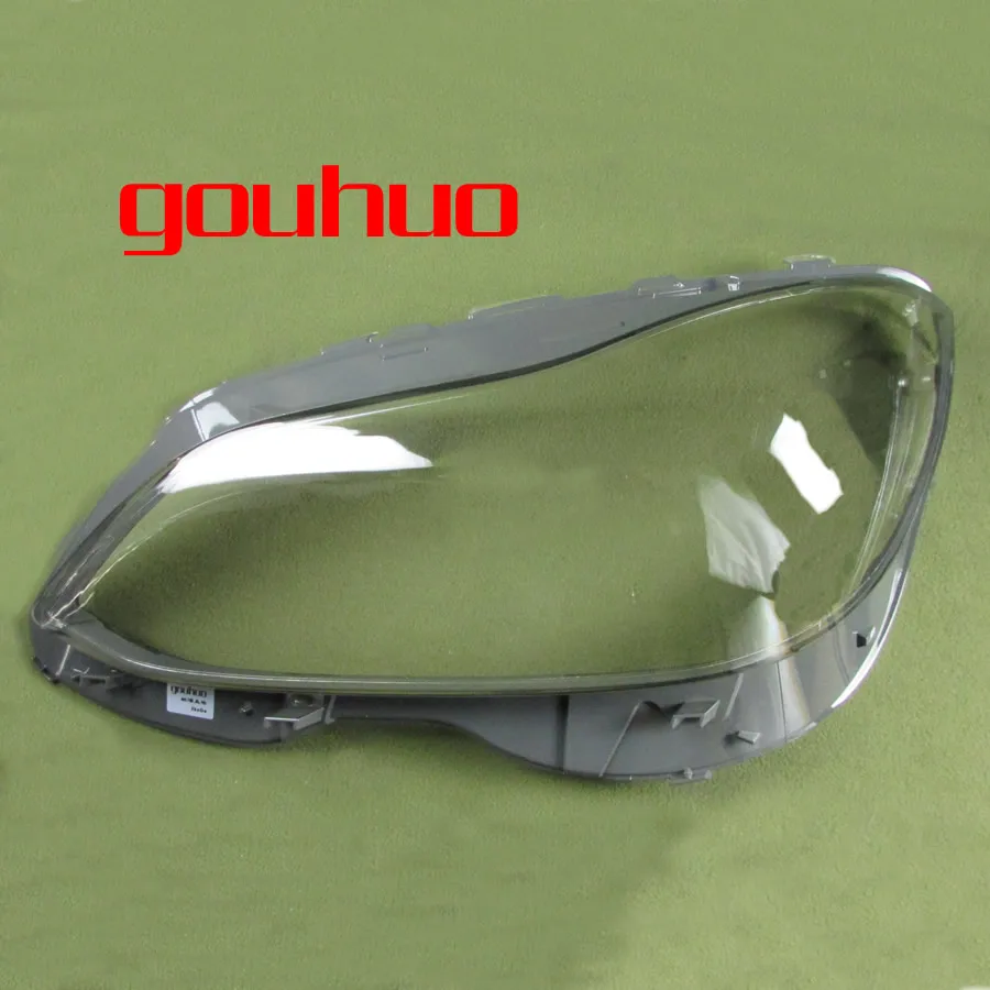 

transparent lampshade lamp shade front Headlight shell For 14-15 Benz W212 E200L E260L E280L E300L E350L 2pcs