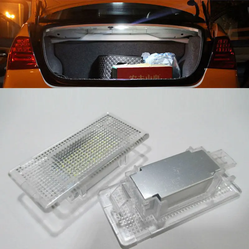 

1Pcs WHITE LED Luggage Compartment Footwell Light Lamp for 6-series E63 E64 M6 Foot Lights / Luggage Trunk Lamp set