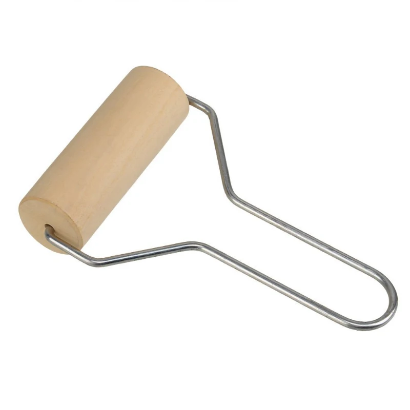 

Wood Clay Roller Pottery Rolling Pin Modelling Tool Stainless Steel Handle Hot Sale