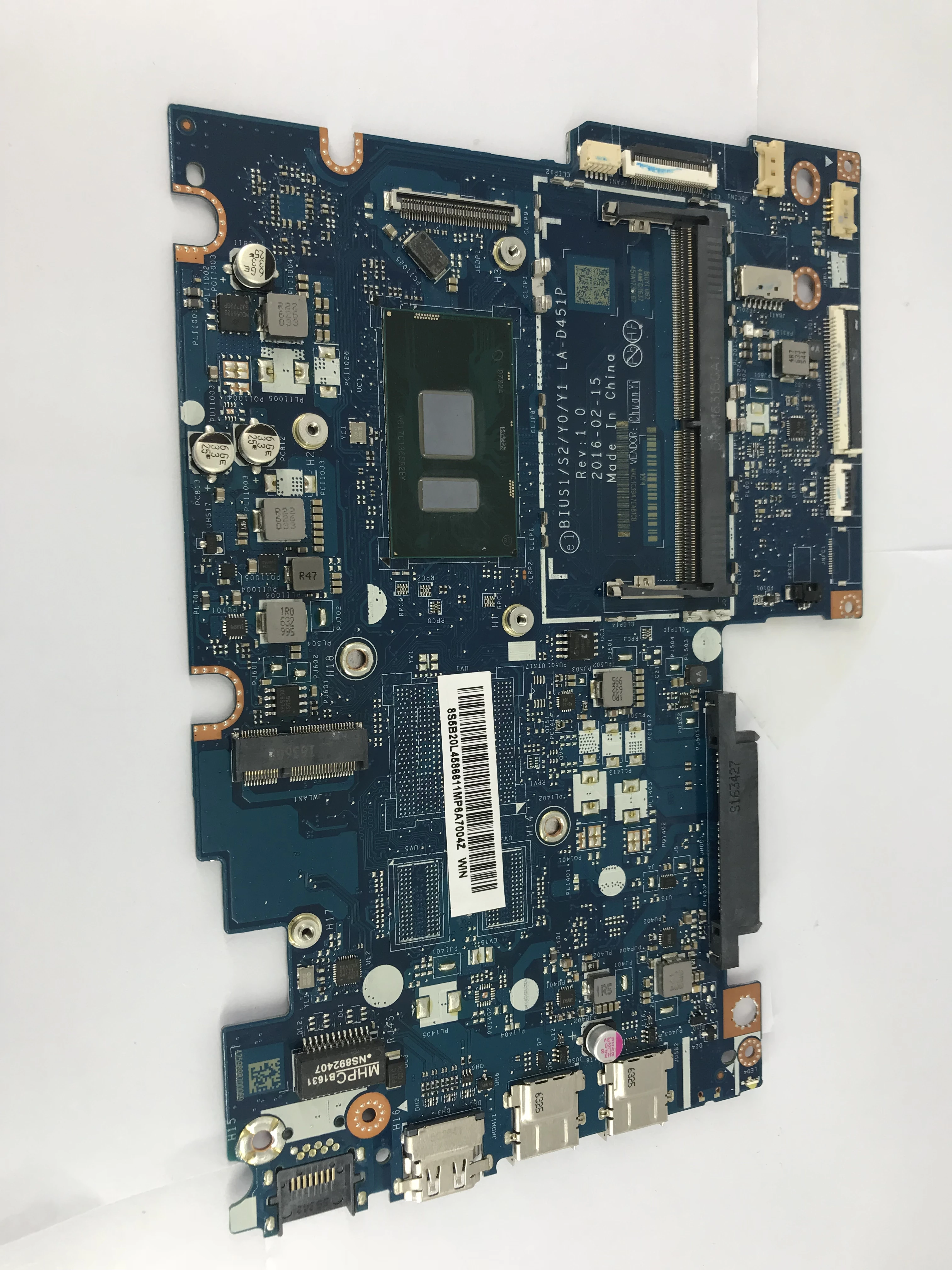 LA-D451P материнская плата для Lenovo Flex4-1570 Yoga 510-15ISK ноутбука 4405U CPU DDR4 100% ТЕСТ ОК |