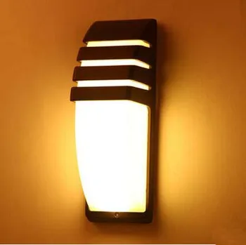 

Outdoor Waterproof LED Wall Lamps AC90-260V Aluminum Courtyard Garden Porch Corridor Lights retro wall lamp