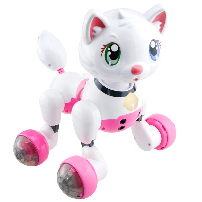 

2018 New items Smart Cat Sing Dance Walking Voice Control Robot Electronic Pet Kids Toy Specific for children Birthday Gift B2