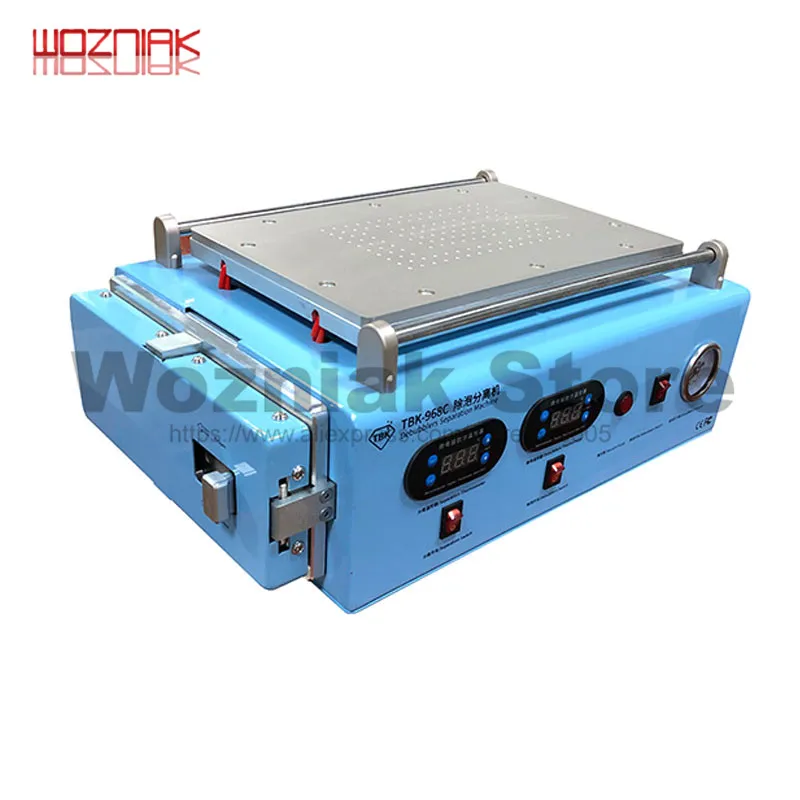 New 968C Bulit-in compressor vacuum pump LCD Screen Separate OCA Autoclave Bubble Remove Machine fo