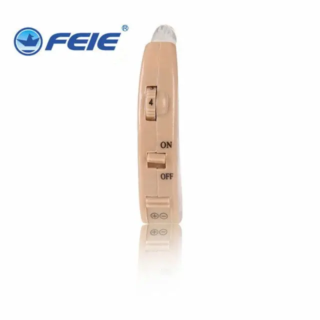 

Small Behind The Ear Sound Amplifier For The Elderly S-9C Adjustable Volume Trimmer High Low Frequency Hearing Aid Headphone