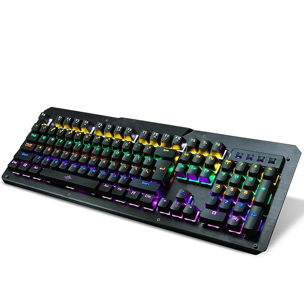 

104 Keys Mechanical Keyboard Full Size Keyboard Electronic Sports Gaming Keyboard Outemu Blue Switch Typing Computer