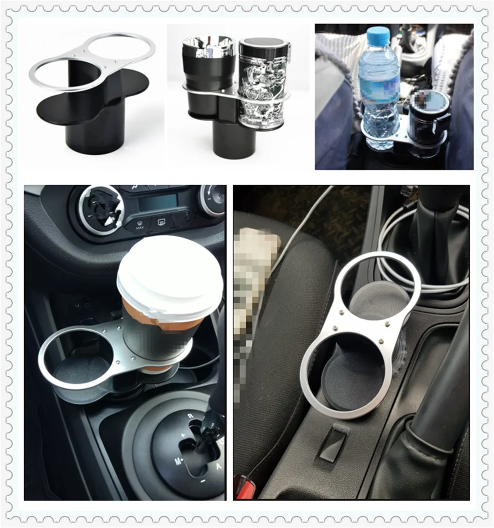 Auto Accessories Drink Water Coffee Bottle Holder Cup Shelf for Opel