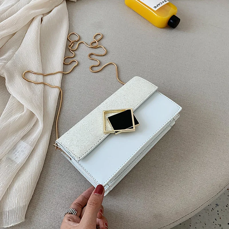 

Female Crossbody Bags For Women 2019 Quality PU Leather Luxury Handbags Designer Sac A Main Ladies Sequin Shoulder Messenger Bag