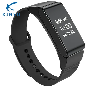 

2019 Smart Bracelet Wristband Talk Wireless Bluetooth Headphone Headset talk sleep tracker Fitness Monitor pk xiomi mi band
