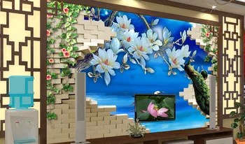 

Best Fashion environmental Mural decorative 3d wall panels papel parede 3d mural photo wallpaper background homedecoration