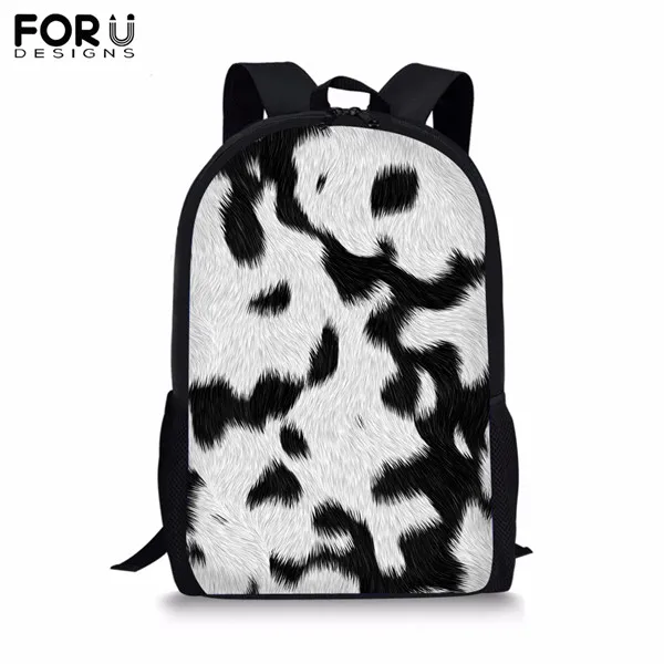 FORUDESIGNS/Настройка 16-дюймовый рюкзак для девочек-подростков ярких цветов для мальчиков, цветочный узор в горох Школьный рюкзак, рюкзак для путешествий - Цвет: CDYH0705C