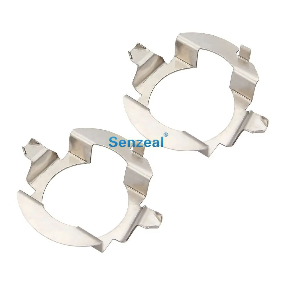 SENZEAL 2x H7 LED Bulbs Headlight Adaptor Holder Plastic Car Bulb Light Lamp Socket Base Retainers D19 for Auto B E N Z/V W | Автомобили и