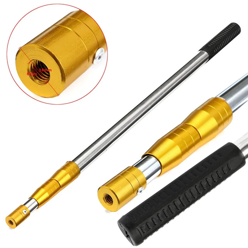 

Gold Ring M8 Prong Harpoon Spear Gig Rod Fish Salmon Barbed Stainless Non-Slip Handle Anti-Off Durable Fish Rod