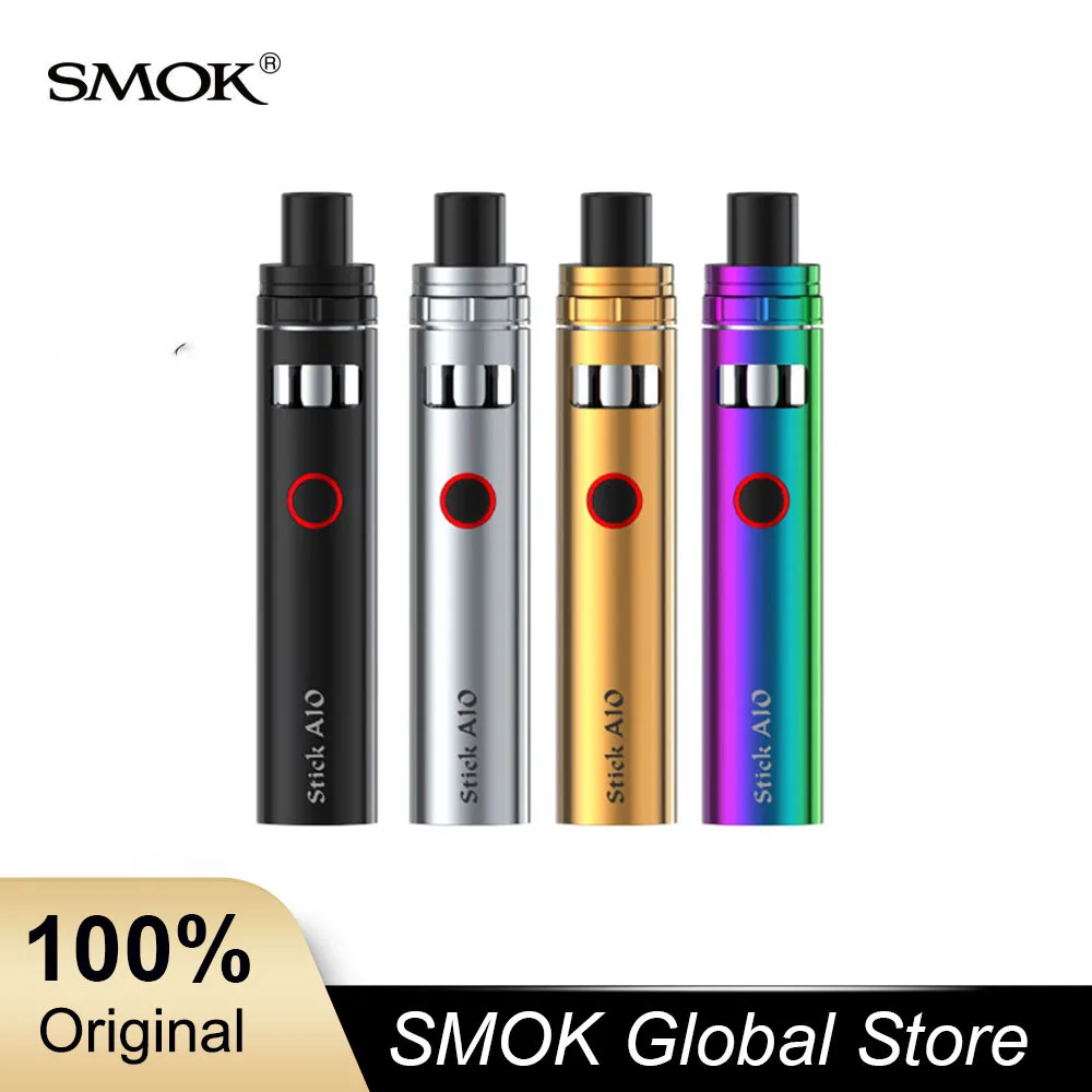 Электронная сигарета SMOK Stick AIO Kit Vape 1600mAh батарея 0.23ohm двойная катушка испаритель