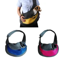 Дышащие трусики для собак переноска дорожная сумка-тоут одиночные рюкзаки собака кошка щенок Передняя переноска сетка Удобная дорожная сумка слинг сумка