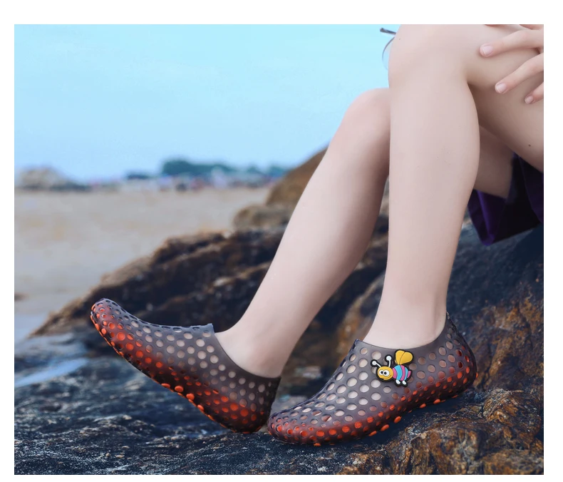 Детская водонепроницаемая обувь; Детские пляжные вьетнамки; тапочки для мальчиков; дышащая летняя детская пляжная обувь; Zapatos De Agua