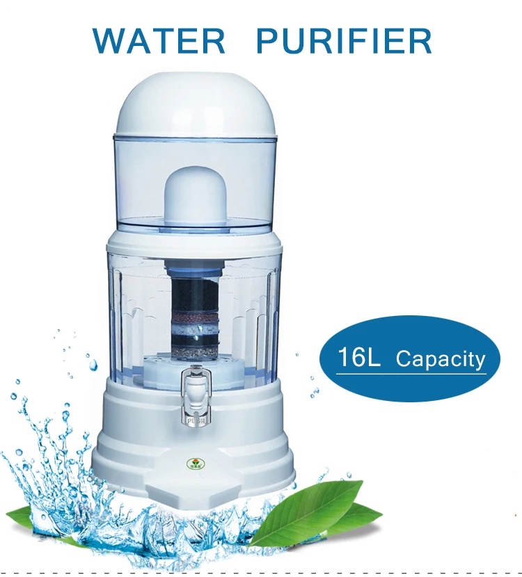 16L фильтр для воды бытовой очиститель щелочной воды диспенсер для очистки питьевой воды прямой напиток
