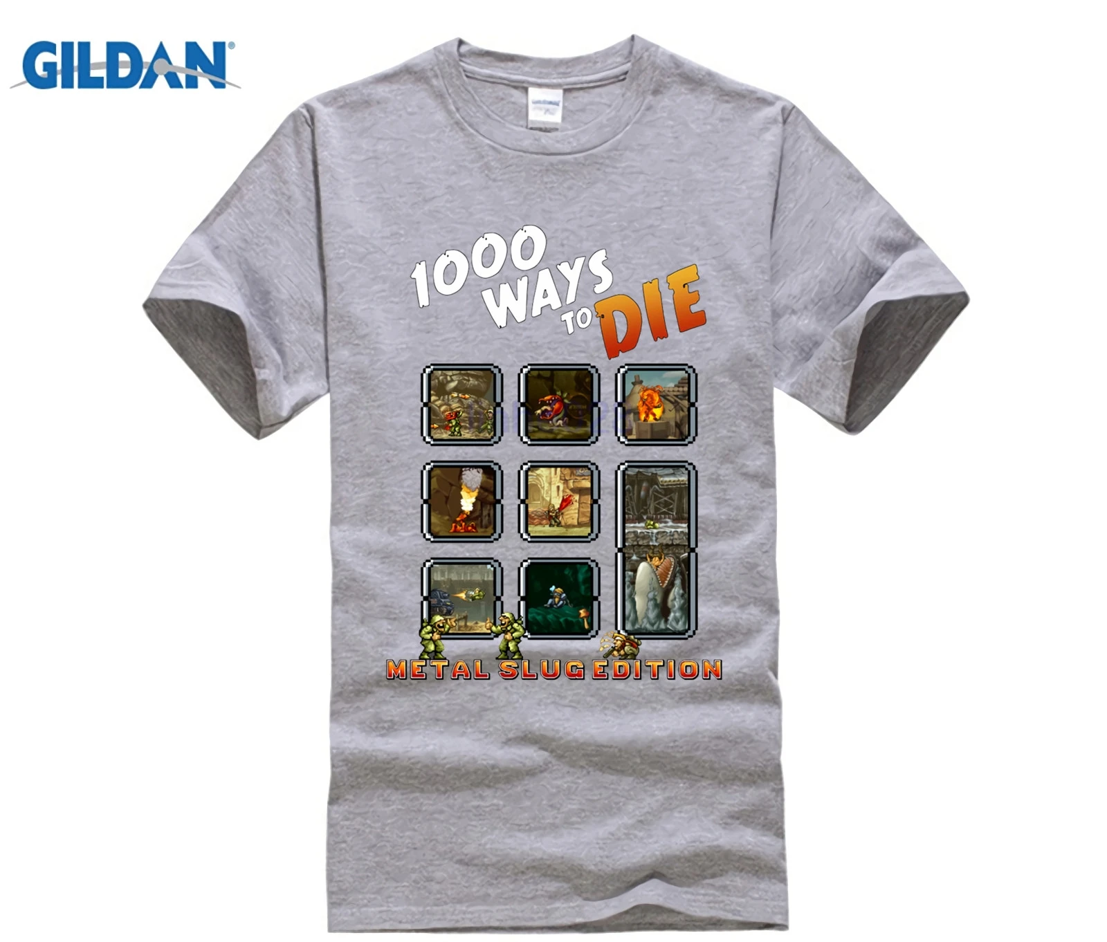 GILDAN 1000 Ways to Die Metal Slug 