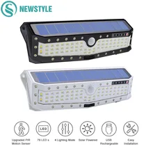 57/79 светодиодный PIR датчик движения солнечный светильник Открытый водонепроницаемый светильник ing настенные солнечные лампы для сада уличный аварийный светильник безопасности