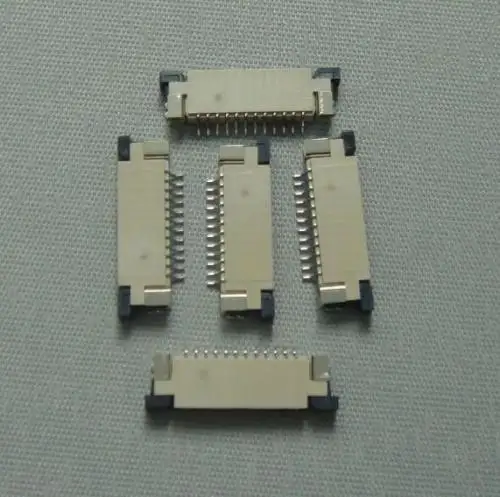 

50Pcs/lot 1.0mm 12P Drawer Mode High Contact Type 12Pin 1.0mm Pitch FFC FPC Connector for LCD screen interface of MP3/DVD/Phone