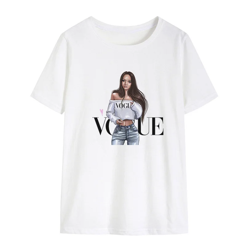 Летняя модная женская футболка с принтом Харадзюку, женская футболка в винтажном стиле панк, Повседневная модная футболка с круглым вырезом и коротким рукавом Ulzzang