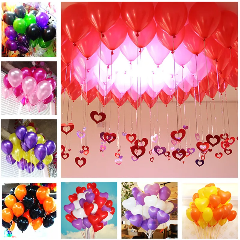

1.2g Pink Latex Balloons Party Decoration Ballon Latex Wedding Balloon Baby Shower Boy Inflatable Balls Foil Toys Marriage 10pcs