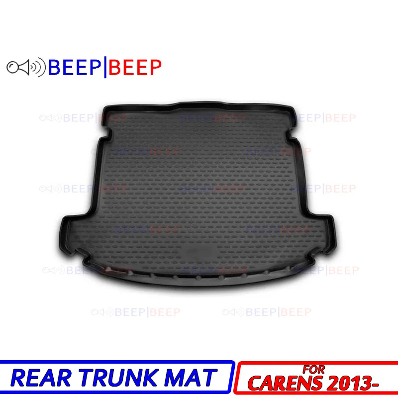 

For Kia Carens 2013- car trunk liner boot cargo mat tray floor carpet boot cargo rear mat luggage car styling