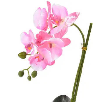 

Simulation Phalaenopsis Artificial Flowers DIY Artificial Butterfly Orchid Silk Flower Bouquet Phalaenopsis Wedding Home Decor