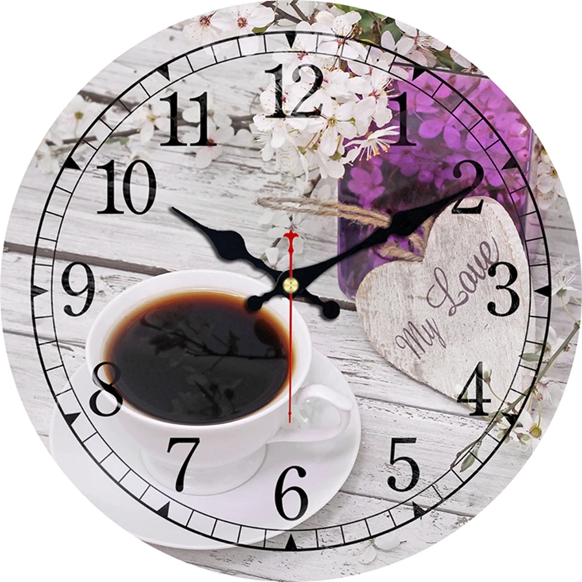 MEISTAR Винтаж настенные часы столовая Дизайн Silent кафе стены Книги по искусству Кухня часы домашнего декора большие настенные часы horloge murale