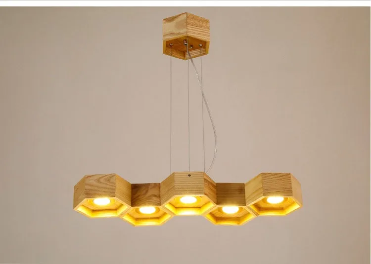 WOOD PENDANT LAMP 13