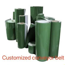 (Customized conveyor belt)800x100x3mm PVC Green Food Grade Light fFat Line Industrial Conveyor Belt (Customized conveyor belt)800x100x3mm PVC Green Food Grade Light fFat Line Industrial Conveyor Belt