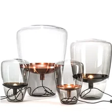 Японский дизайн напольная лампа со стеклянным абажуром 40 см/60 см Высота