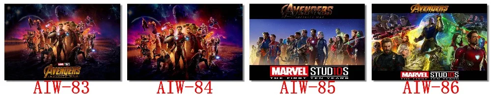 Печать на холсте, декор Marvel Infinity War Endgame, плакат, супергерои, Мстители, Endgame, наклейки на стену для дома, комнаты#0314