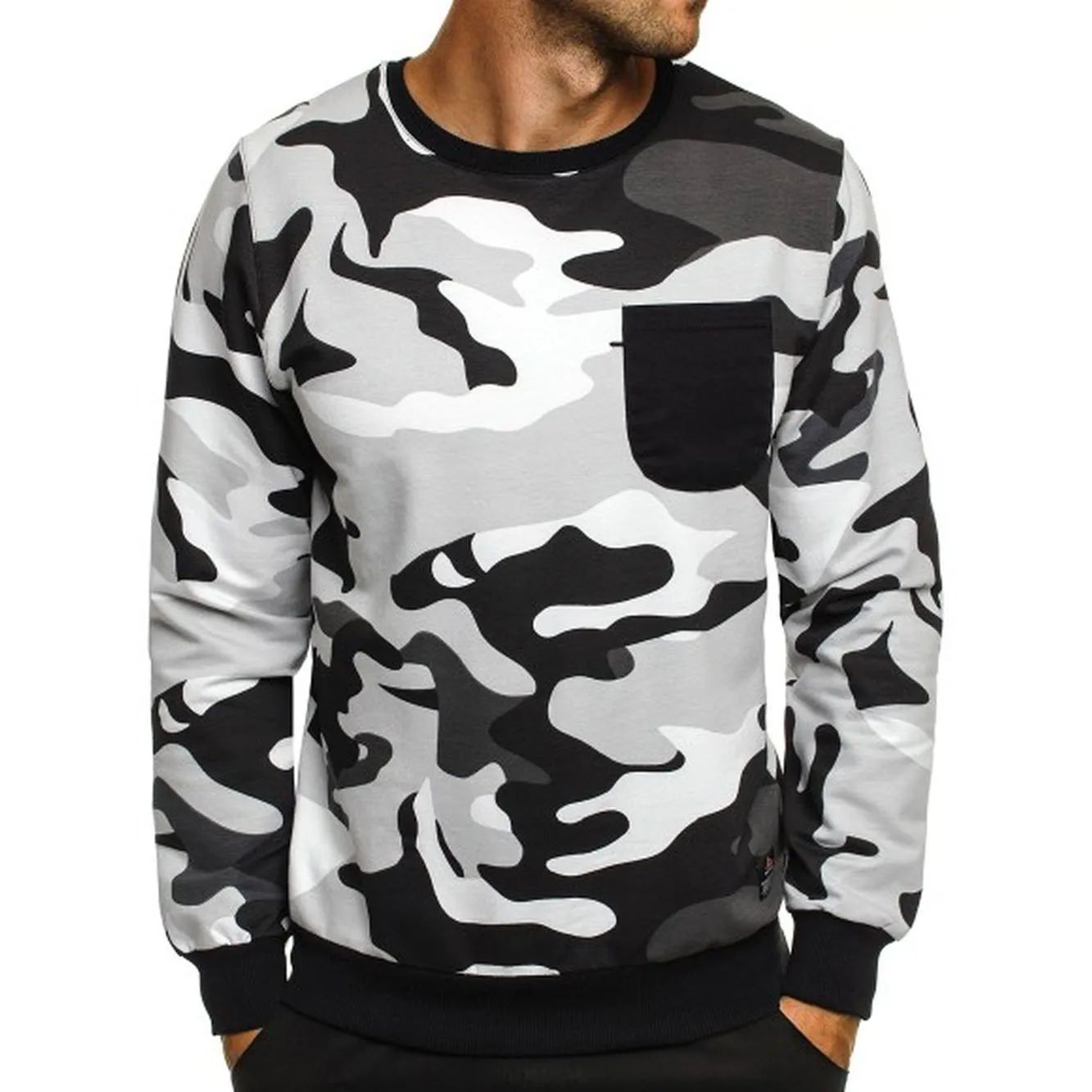 

ZOGAA 2018 Men Camouflage Military Hoodies Sweatshirts Long Sleeve Printed Casual Pullovers Camo Hoodie Man Clothes
