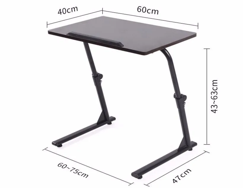 Тетрадь компьютерный стол кровать обучения с бытовой подъема складной мобильный прикроватный простой SY21D5