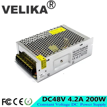 

48V 4.2A 200W Switching Switch power supply Driver 110V 220V AC DC SMPS for Led Light Control CNC CCTV Stepper Motor 3D Printer