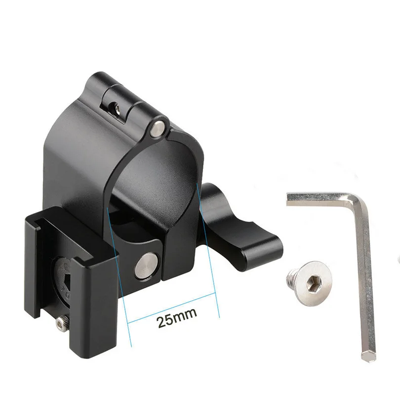 

CAMVATE 25mm Rod Clamp Shoe Holder fr Light Bracket DJI Ronin-M Freefly MoVI Photo Studio Fotografia Accessories C1166