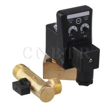 CNBTR 1/" Электронная Временный Воздушный компрессор автоматический ковка латуни стока Клапан AC110V