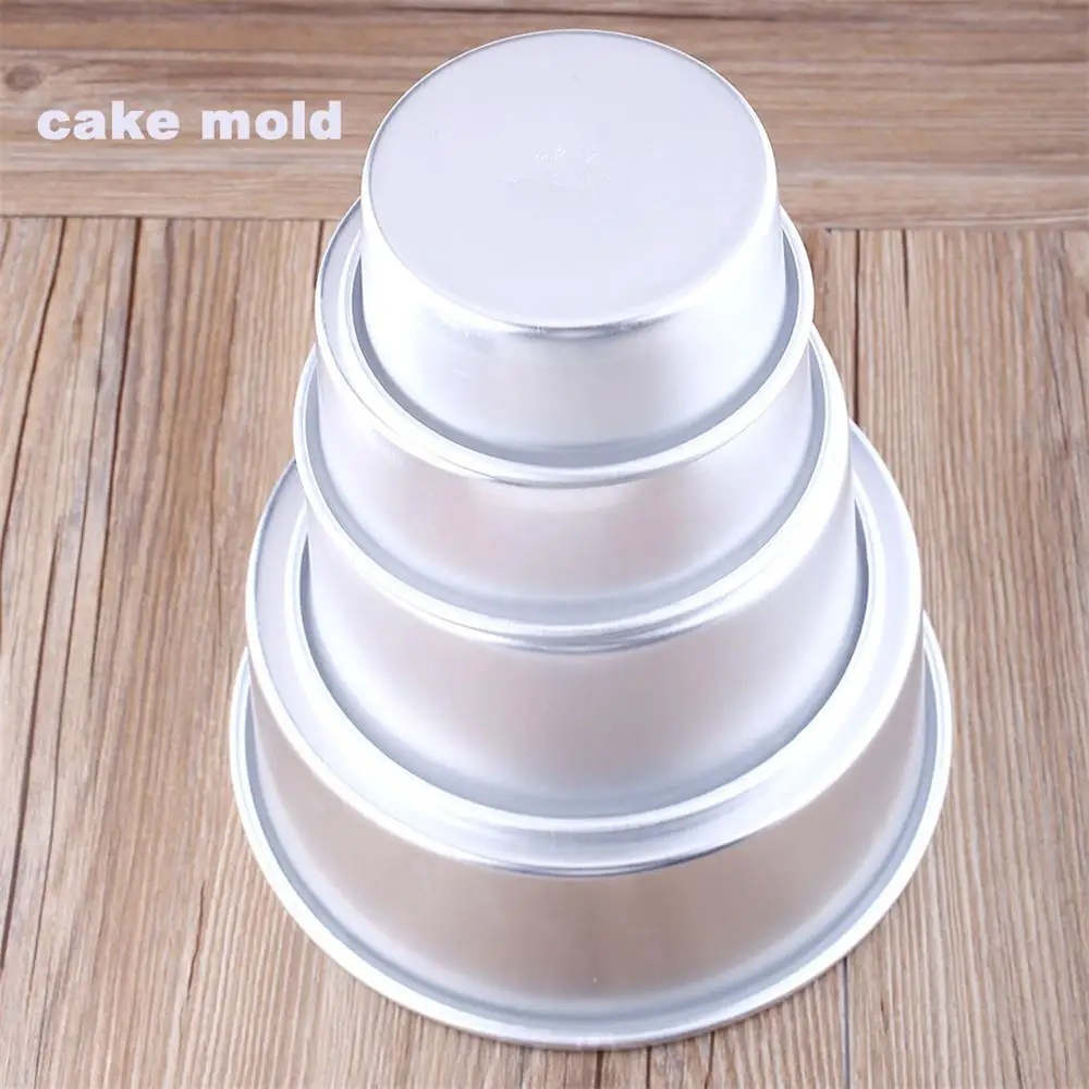 

2/5/6/8 inch Aluminum Alloy Round Cake Pan Non-stick Baking Mould Mold DIY Baking for Kitchen Bakeware Tools