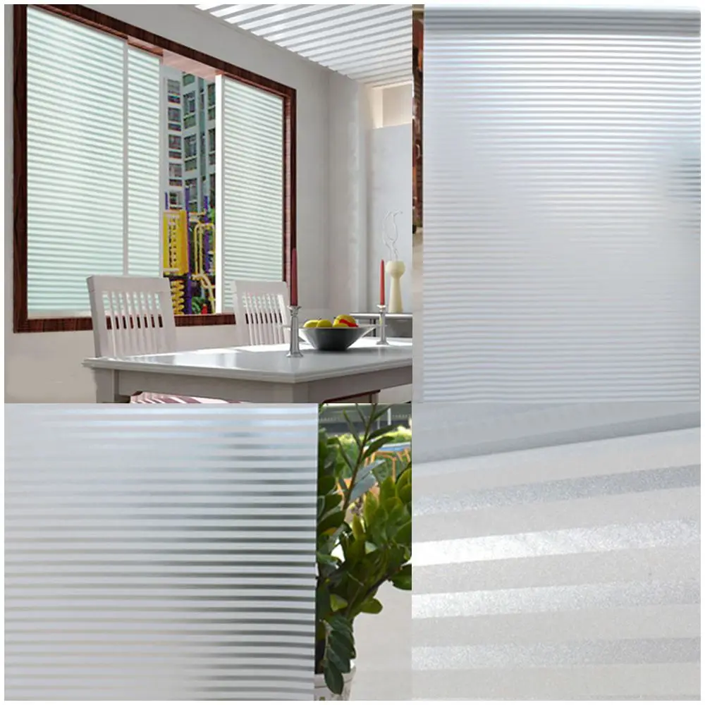 White Frosted Window Film Frost Etched Glass Sticky Back 45cm x 2m