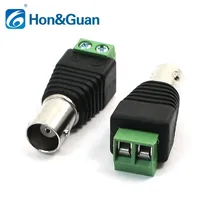 5Pcs Female DC Power Plug Coaxial Coax CAT5 to BNC Female Connector for Coaxial CCTV Camera Jack Video Balun Connectors Plug 5Pcs Female DC Power Plug Coaxial Coax CAT5 to BNC Female Connector for Coaxial CCTV Camera Jack Video Balun Connectors Plug