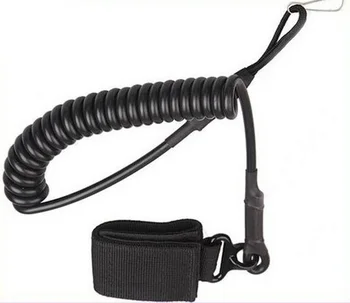 

Tactical Hunting Black Tan Simple Gun Sling Strap System Combat Tactical Durable Plastic Gun Sling For Hunting Outdoor CS Games