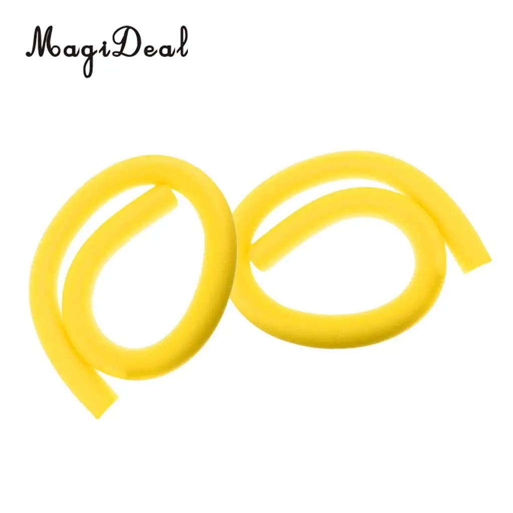 MagiDeal High Quality 2 Pieces Kids Adult Swimming Pool Noodle Hollow Solid Foam Swim Float 6 Colors