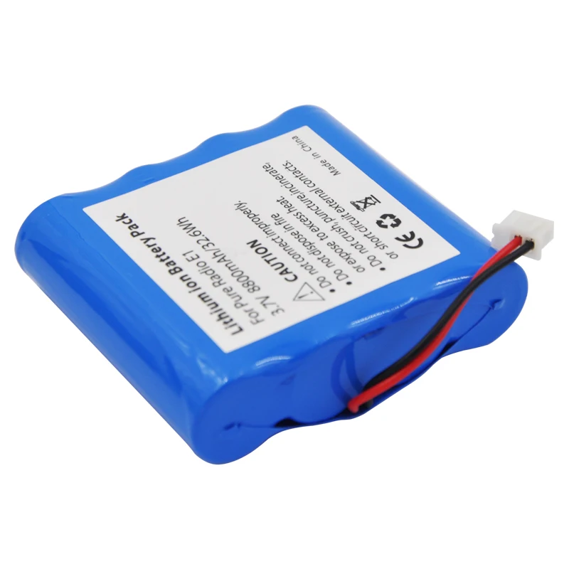 EXTENSILO batteria compatibile con Pure Evoke Mio Union Jack, One Flow, Sensia, VL-60924, Verona