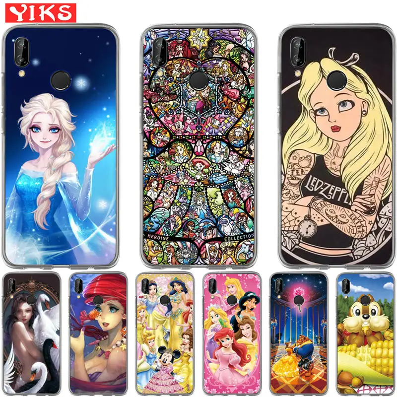 

Luxury Minnie Fairy Princess For Huawei P20 P10 P9 P8 Lite 2017 Mate 10 9 Lite Pro Plus Cover Case Pattern Coque Etui Fundas