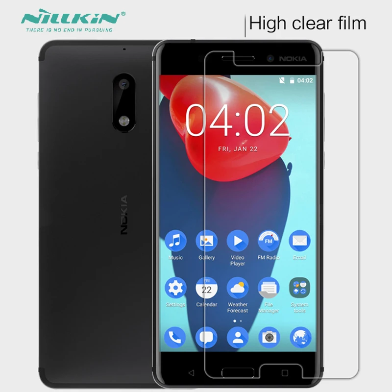 

Nillkin Transparent PET High Clear / Matte Nokia6 Screen Protector For Nokia 6 Protective Film