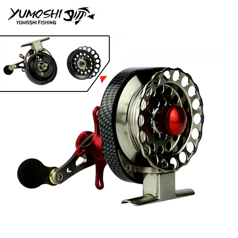 New Fishing Reels 3.51 right or left hand Fly fishing 7+1 Ball Bearing Fish Wheel for Ice Raft