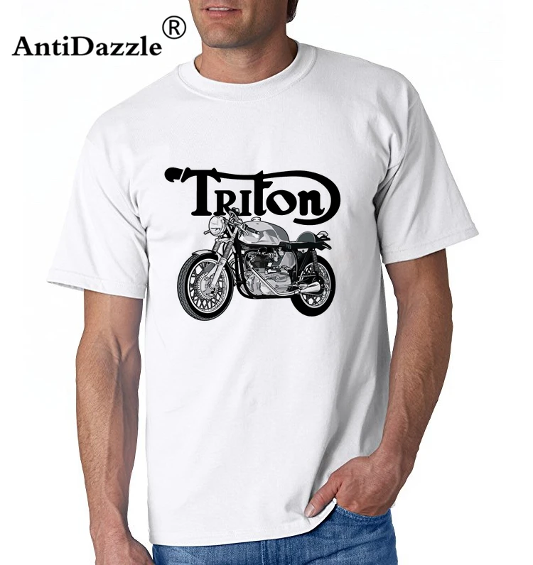 

Antidazzle NORTON MANX VINTAGE TT MOTORCYCLE t shirt men's men T-shirt O neck short-sleeve male cotton Tees shirts Plus Size